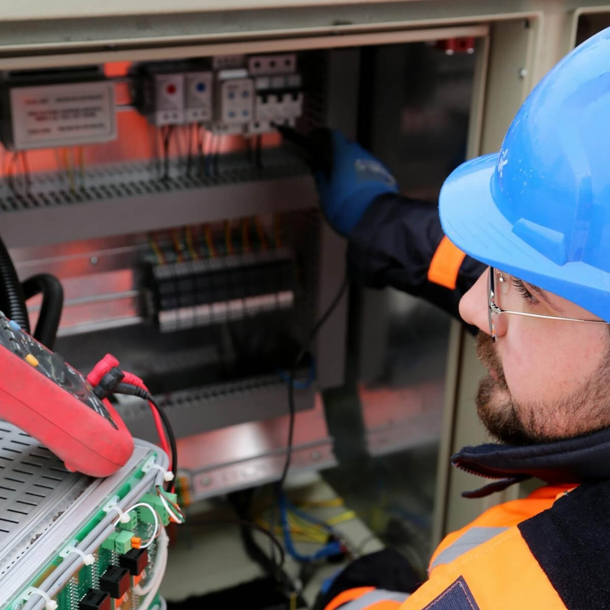 Project Our electrician work at location