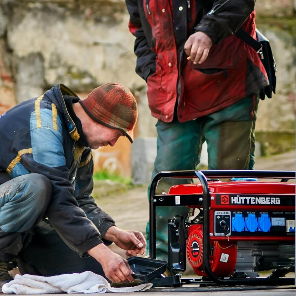 Project Power generator installation